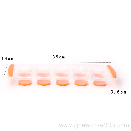 Easy-Release TPR & Flexible 10-Round Ice Cube Tray